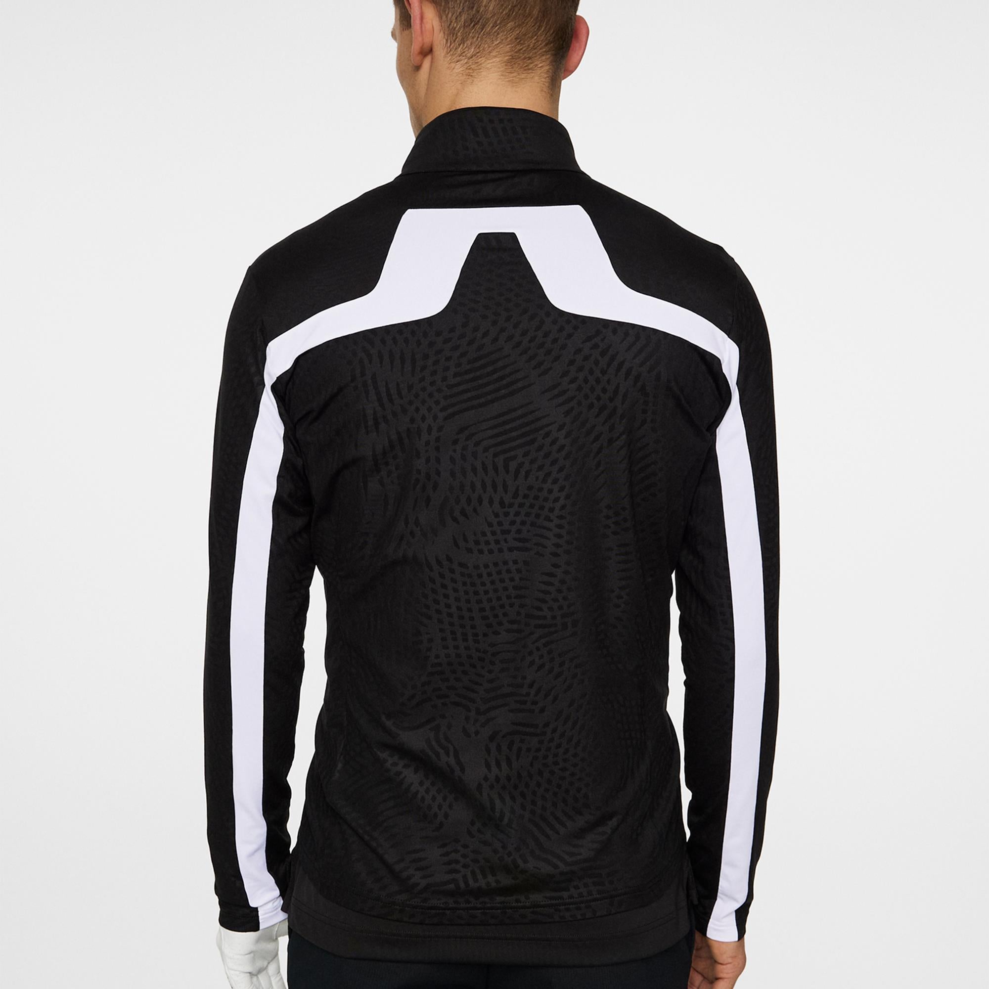 J Lindeberg Masters Jarvis Tour Mens Golf Mid Layer Masters 25 Black